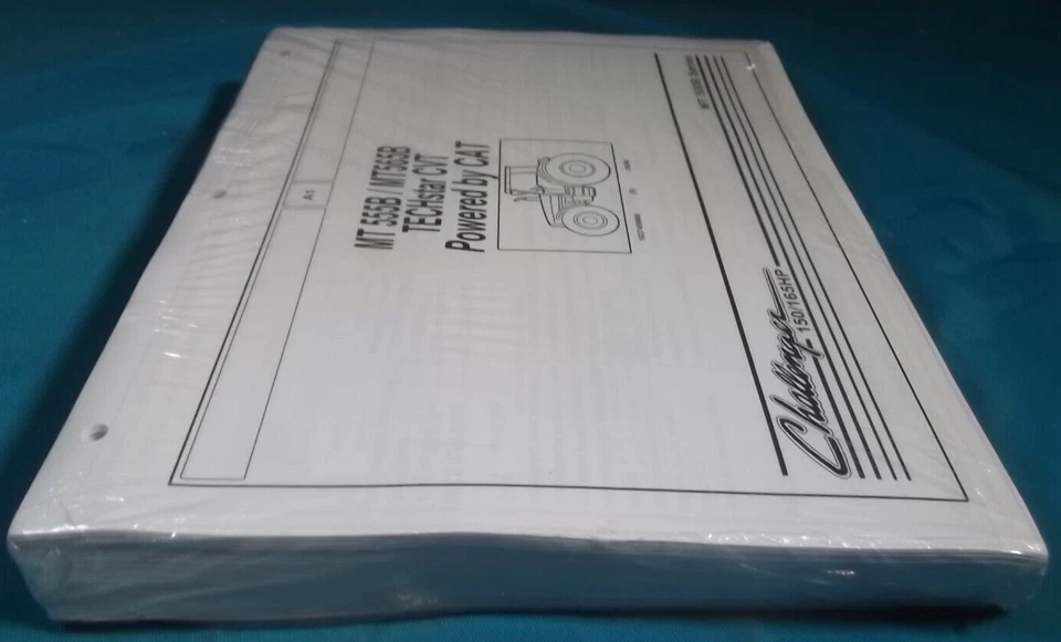 CHALLENGER MT-555B MT-565B TECHSTAR CVT CAT TRACTOR PARTS MANUAL BOOK CATALOG - Image 2 of 2