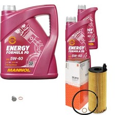 MAHLE �lfilter 7 L MANNOL Energy Formula PD 5W-40 f�r BMW X3 xDrive20d
