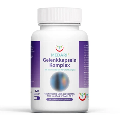 Gelenk Komplex Kapsel Knorpel und Gelenke Beine | Glucosamin |Chondroitin| MSM|