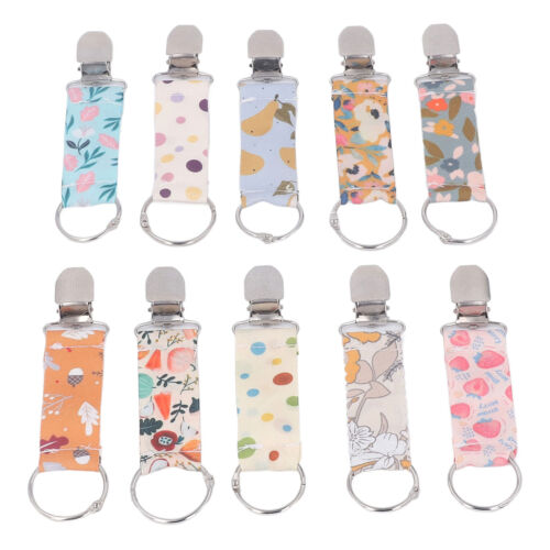 10pcs Hat Clip Colorful Pattern Hat Holder Clamp For Traveling Bags Backpacks✈ - Picture 1 of 12