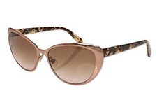 Kate Spade York 303335 Women's Aliza/s Cat Eye Rose Gold Havana Sunglasses 55mm