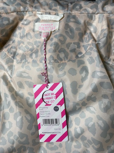 Pumpkin Patch Kids Puffer Jacket - Size 11-12 Years - Vanilla White - BNWT - Picture 7 of 9