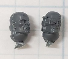 Warhammer 40k Space Marine Bits Devastator Bare Heads Bionic  Campaign Stud
