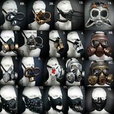 Steampunk Respirator Gas Mask Plague Doctor Mouth Mask Masquerade Halloween Mask