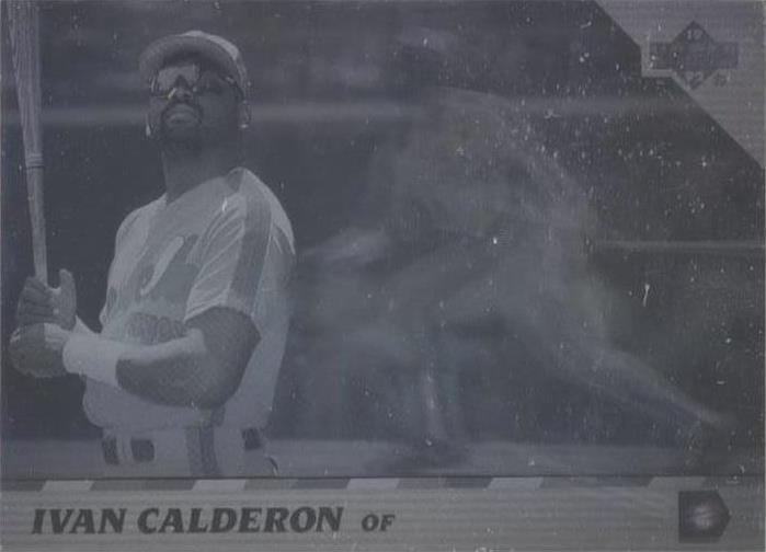 1992 Upper Deck Team MVP Holograms - Ivan Calderon #13 - 1 of 1