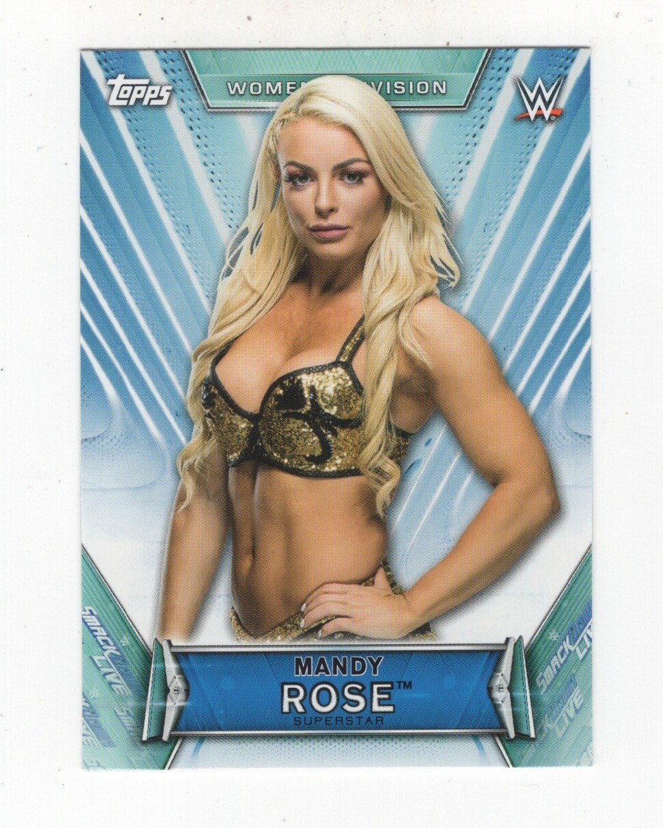 2019 TOPPS WWE WOMEN'S DIVISION WRESTLING MANDY ROSE #23 | eBay