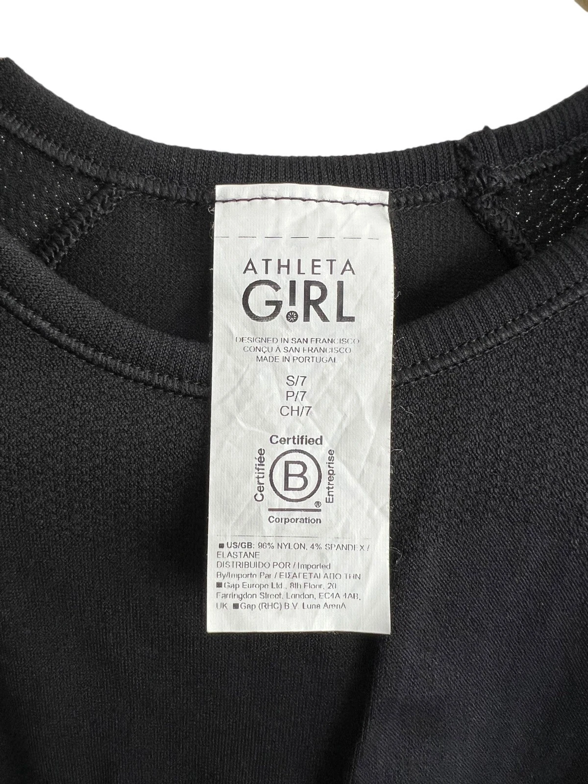 athleta rise above crop top pullover stretchy 