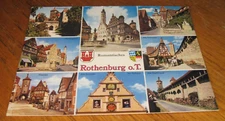 Romantisches Rothenburg o. T. postcard
