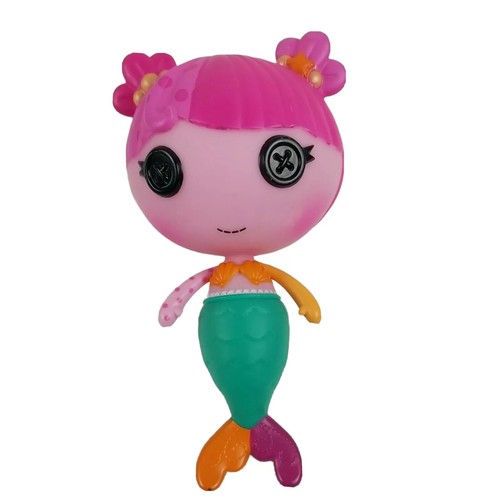 La La Loopsy Meerjungfrau Puppe 7 1/2" rosa Haare - Bild 2 von 6