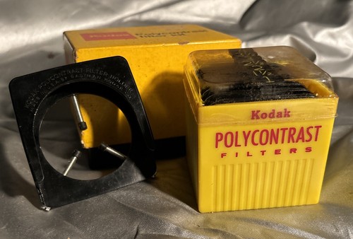 Kodak Polycontrast Filter Kit Vintage Model A with Original Box - Picture 2 of 2