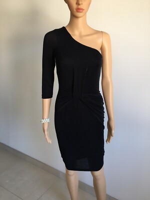 Robe noire une epaule Morgan taille XS jamais portée