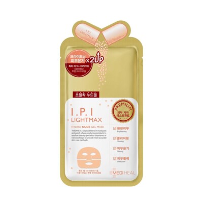 MEDIHEAL I.P.I Light Max Hydrogel Hydro Nude Gel Mask Pack 10ea