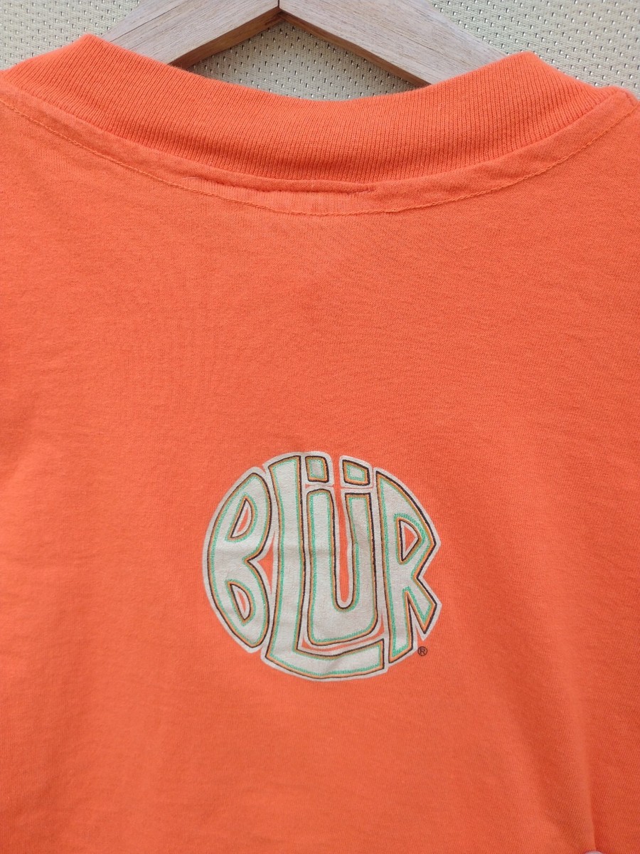 Vintage 90s Blur Band Logo T Shirt XL RARE Britpop Suede Vintage 90s Blur Band Logo T Shirt XL RARE Britpop Suede