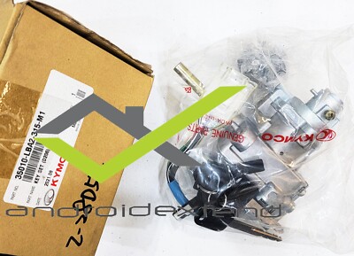 KYMCO XCITING 250/250i/R250/250R KEY SET LOCK IGNITION 35010-LBA2