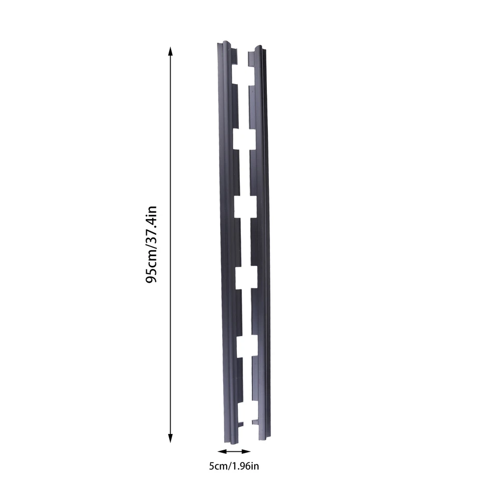 For Chevy GMC Pickup Truck Outer Front Window Sweep Weatherstrip Seal Pair Set - Image 3 of 4
