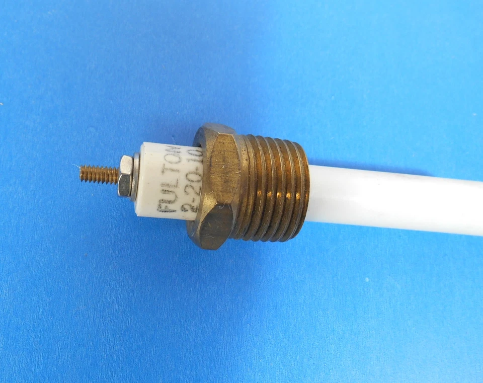 Electrodo de sonda de corte de agua baja de 8" para caldera Fulton 2-20-10 Foto 2 de 3