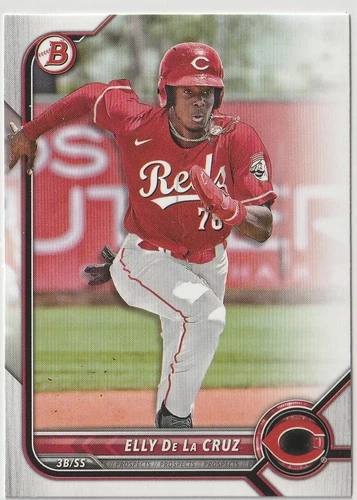 2022 Topps Bowman Elly De La Cruz Card # BD-80