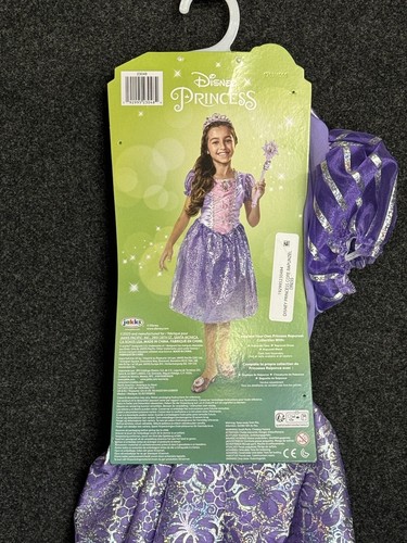 Disney Princess Rapunzel Tangled Deluxe Girls' Costume Purple/Pink Size 4-6x NEW - Bild 8 von 9
