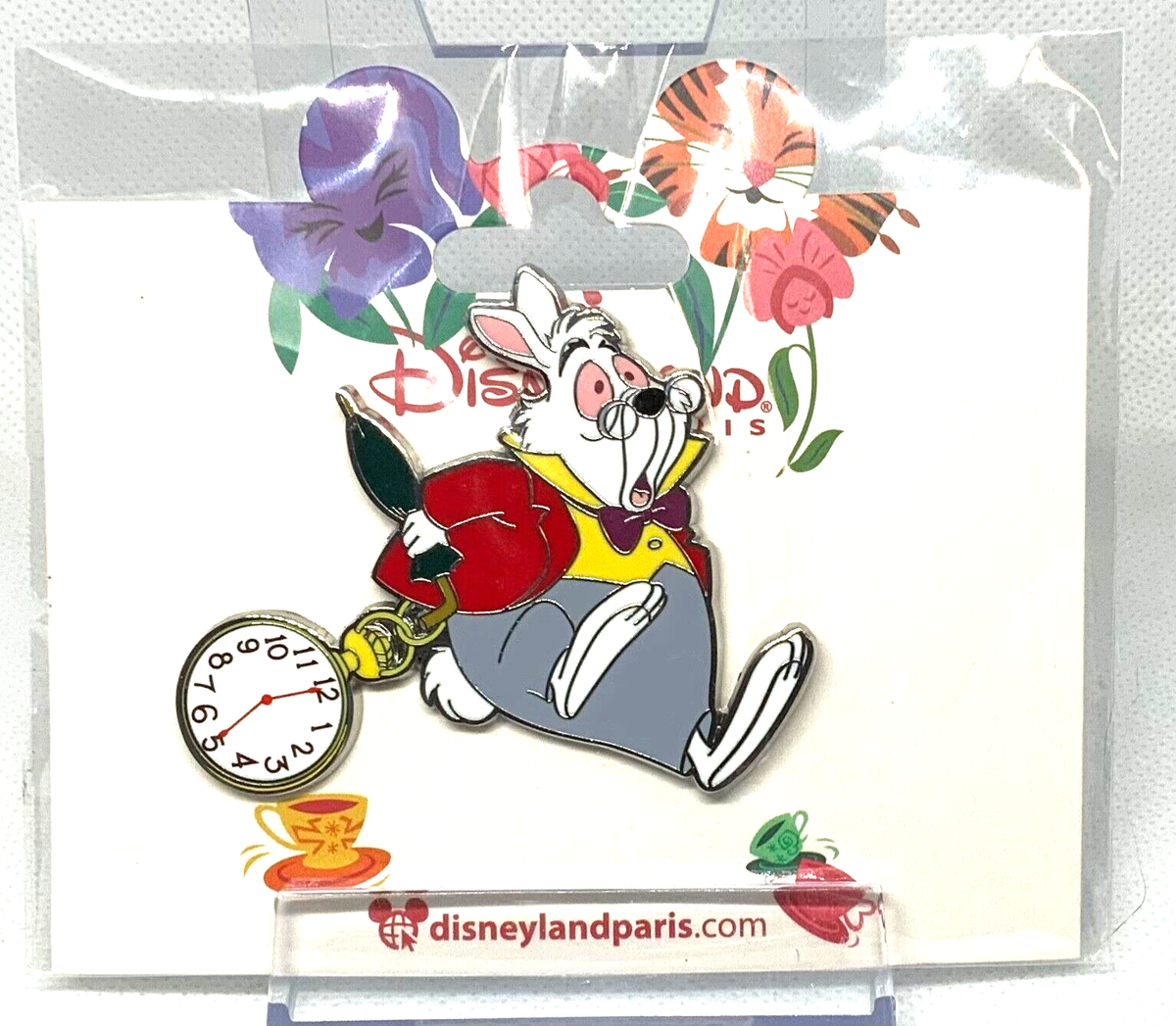 Disney DLP 2023 Alice in Wonderland White Rabbit pin | eBay