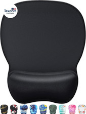 Ergonomic Mouse Pad with Gel Wrist Rest, Comfortable Mousepad with Smooth Wrist