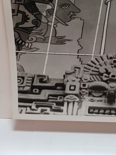 1935 Ca Pacific Expo Photo Detailed Mayan or Astec Window Arch 8 x 10 RRP 837 - Picture 7 of 8