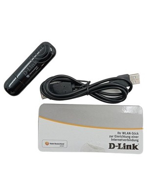 D-Link DWA-140 WLAN USB Adapter WiFi Stick Schwarz