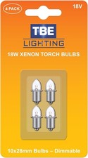 Replacement 18v Xenon Flashlight Bulbs Pack Of 4 For Cordless Lights Replacement 18v Xenon Flashlight Bulbs Pack Of 4 For Cordless Lights