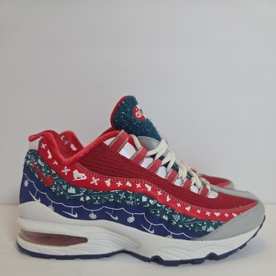 NIKE AIR MAX 95 CT1593-100 CHRISTMAS SWEATER  Size 5Y