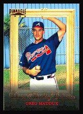 1996 Pinnacle #1 Greg Maddux Christie Brinkley Collection Atlanta Braves