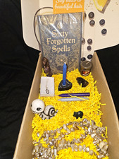 Gift Bundle -Sixty Forgotten Spells Book, crystals 925 Pendant, Candles&
