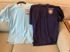 Triumph Dolomite Club T Shirt and Polo Shirt Size L Excellent Condition
