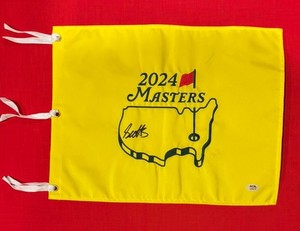 Scottie Scheffler Signed Masters Flag | eBay