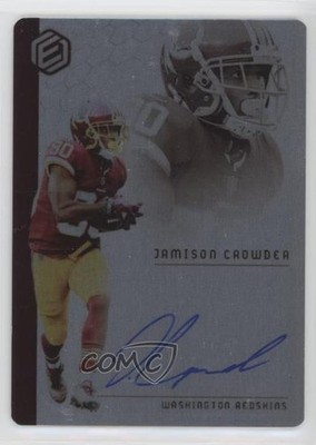 2018 Panini Elements Signatures Steel 8/199 Jamison Crowder #SS-100 Auto 0nr3
