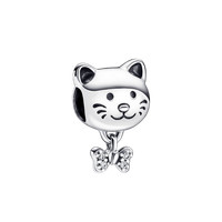 Pandora Moments Charm Katze Mit Schleife 792255C01*