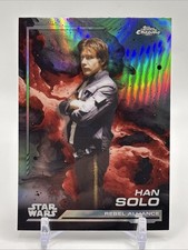 2024 Topps Chrome Star Wars HAN SOLO 102 Rainbow Refractor SP