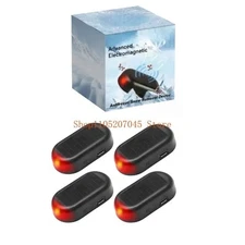 4PCS Anti-Freeze Electromagnetic Car Snow Removal Device 2-in-1 Car Defroster