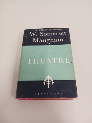 Maugham THEATRE Heinemann Rare Book 1962 HC Collected Edition