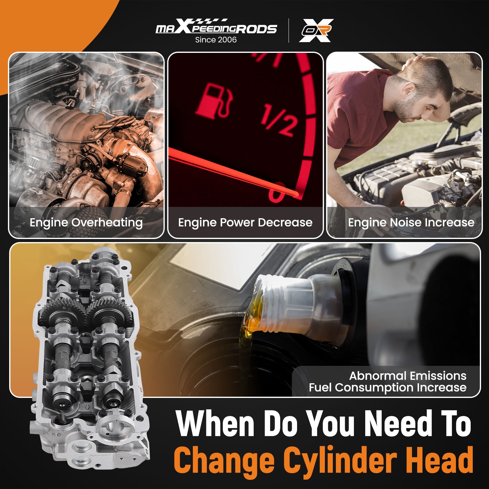 Cylinder Head Assembly for Toyota 4runner Tacoma T100 3.4L 5VZFE 1110169135