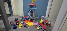 PAW PATROL MY SIZE LOOKOUT TOWER BUNDLE, PLANE,  CARS &FIGS,  DIECAST PATROLLER 