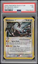 2005 POKEMON EX DEOXYS GOLD STAR #107 RAYQUAZA-HOLO PSA 1 on eBay