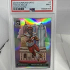 2024 Panini Donruss - Downtown! Travis Kelce #7 PSA 9