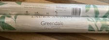 Laura Ashley Greendale Grey/Green Leaf Wallpaper 2 Rolls Same Batch W099448-A/1