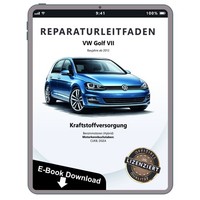 VW Golf 7 5G/AU (12>) Kraftstoffversorgung Benzin Hybrid Reparaturanleitung PDF