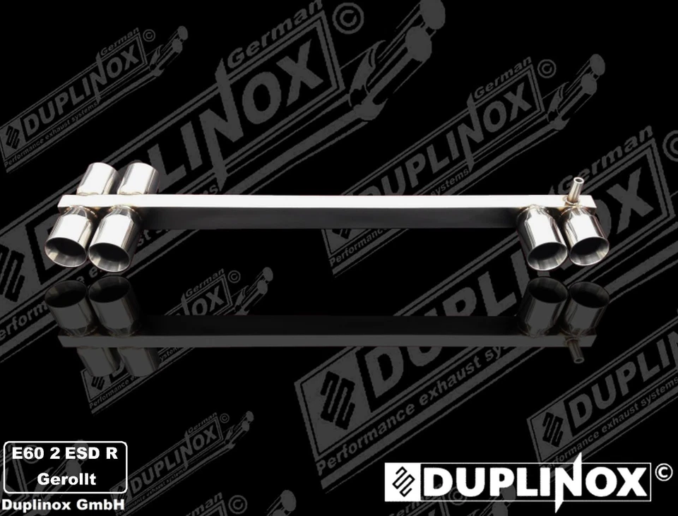 Terminale di scarico Duplinox BMW per E60 / E61 Duplex Sport ottica 540 - Immagine 4 di 4