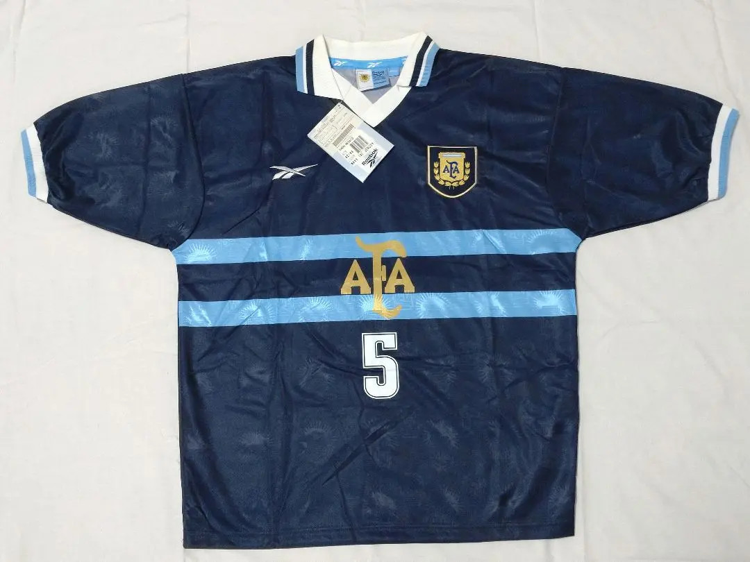Reebok Argentina Away Jersey Size L Fernando Redondo with Tag Rare New Japan