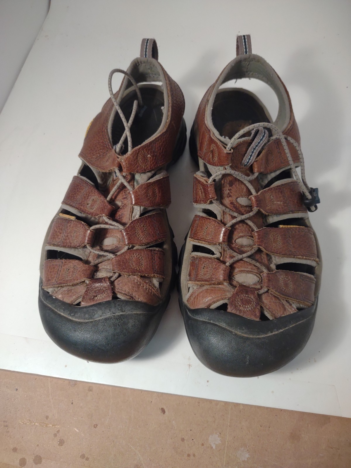 Sandali Keen impermeabili in pelle da uomo taglia 10 5 scarpe 1643