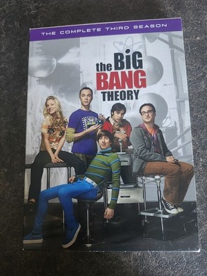 The Big Bang Theory The Complete Third Season DVD  Widescreen Good Condition