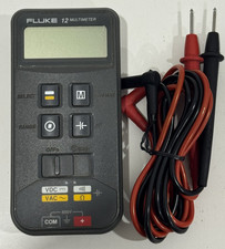 Fluke 12 Multimeter Digital Handheld Multi-Meter w/Leads