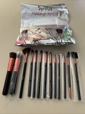Syntus Makeup Brushes 11 PCs Makeup Brush Set Premium Synthetic