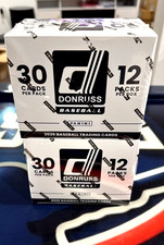 2026 Panini Donruss Baseball Fat Pack BOX LOT of TWO (2) Factory Sealed